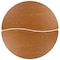 Flash Furniture Round 60 W, 60 L, 25 H, Chrome, Laminate, Particleboard, Steel, Wood Grain XU-GRP-A60-HCIRC-OAK-T-P-CAS-GG - alternate 9